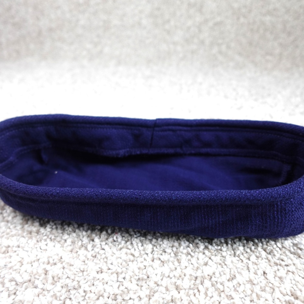 Longaberger Cracker Basket Liner Indigo Blue Fabric Accessory Replacement 21406